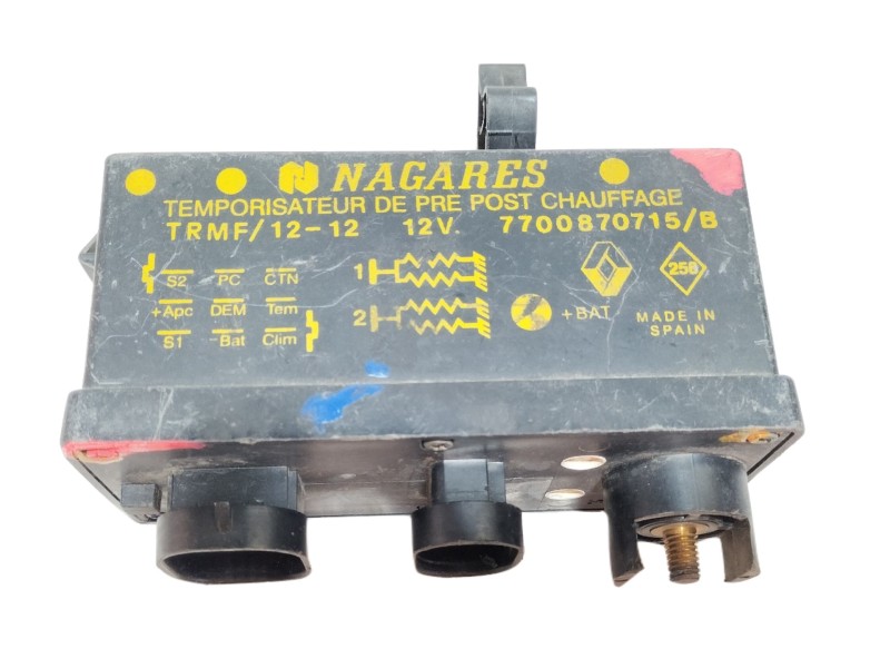 Recambio de caja precalentamiento para renault megane i berlina hatchback (ba0) 1.9 diesel referencia OEM IAM 7700870715B  