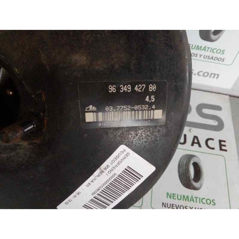 Recambio de servofreno para peugeot 206 berlina xr referencia OEM IAM 9634942780  