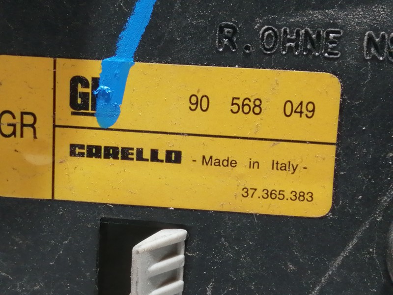 Recambio de piloto trasero derecho para opel vectra b berlina básico referencia OEM IAM 90568049 37365383 GM CARELLO