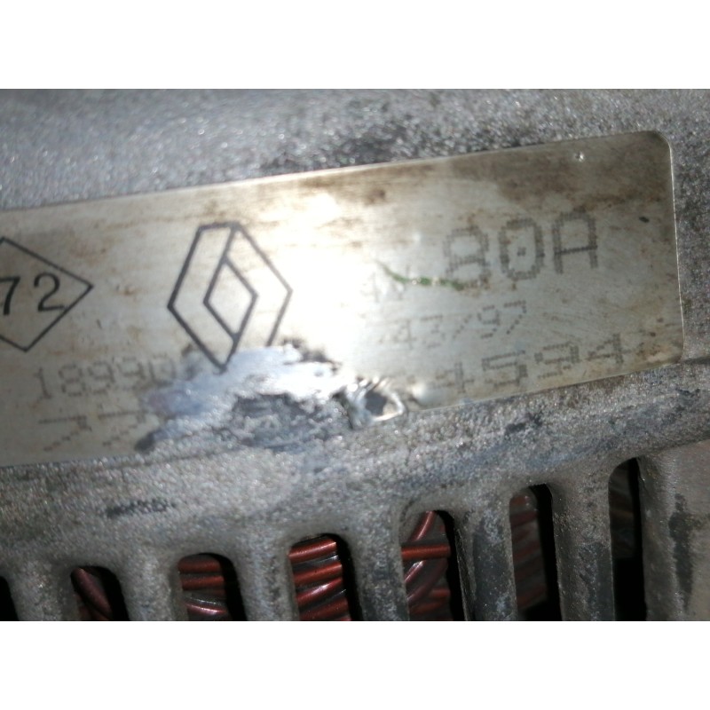 Recambio de alternador para renault megane i classic (la0) 1.6e rn referencia OEM IAM 7700862865  