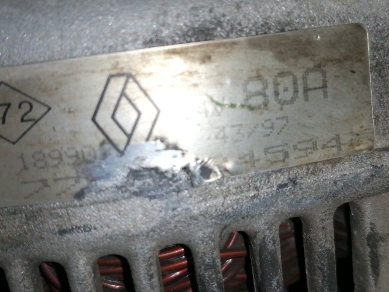 Recambio de alternador para renault megane i classic (la0) 1.6e rn referencia OEM IAM 7700862865  