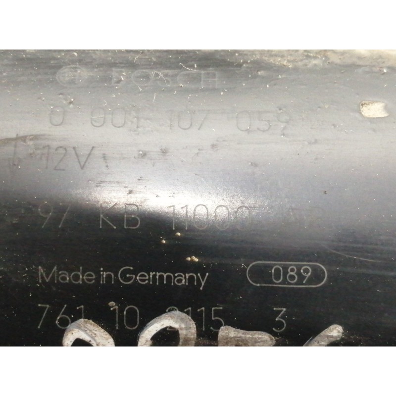 Recambio de motor arranque para ford ka (ccq) collection referencia OEM IAM 0001107059 7611021153 97KB11000 