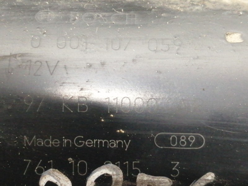 Recambio de motor arranque para ford ka (ccq) collection referencia OEM IAM 0001107059 7611021153 97KB11000 