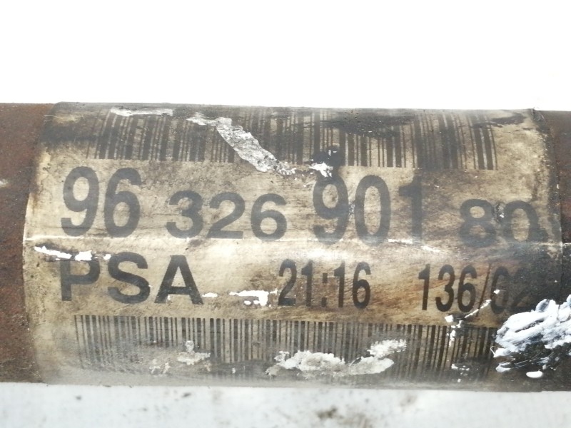 Recambio de transmision delantera izquierda para citroën c5 berlina 2.0 16v premier referencia OEM IAM 9632690180  