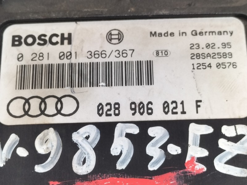 Recambio de centralita motor uce para audi a4 berlina (b5) 1.9 tdi referencia OEM IAM 028906021F  