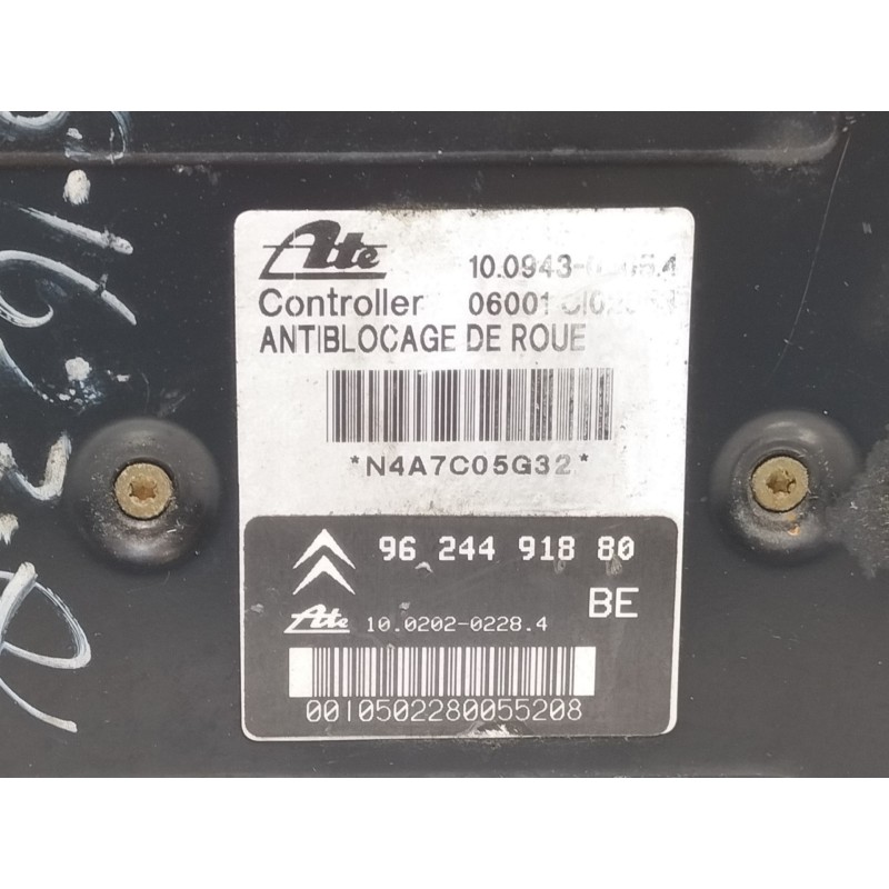 Recambio de abs para citroën xantia berlina 2.1 td activa referencia OEM IAM 9624491880  