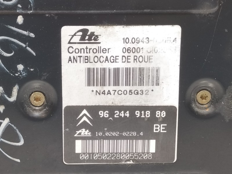 Recambio de abs para citroën xantia berlina 2.1 td activa referencia OEM IAM 9624491880  