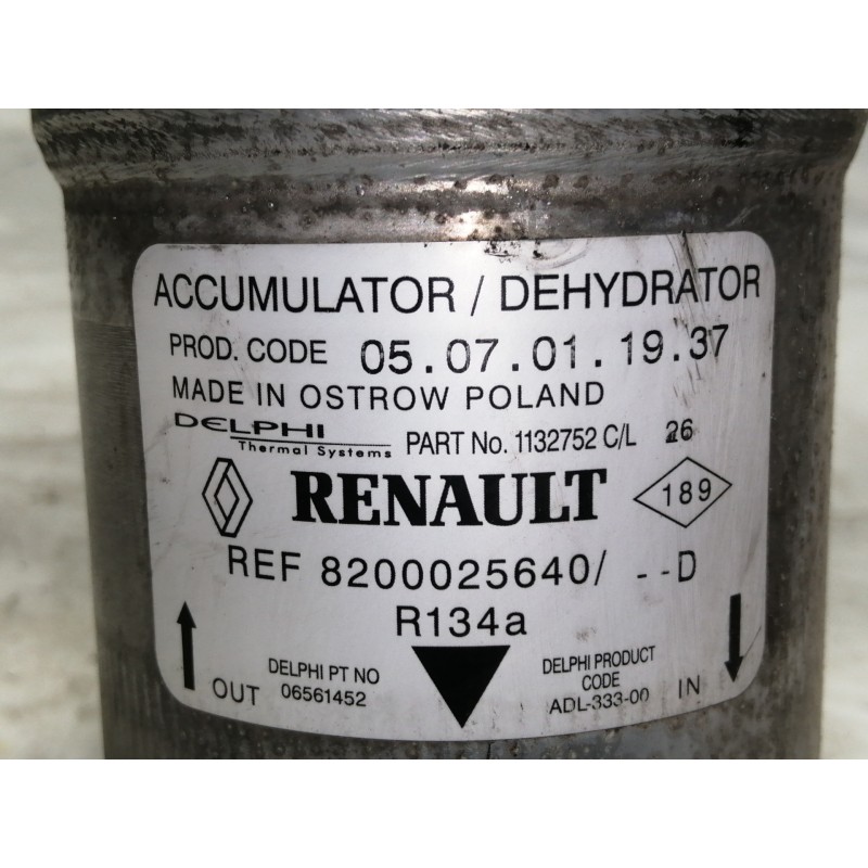 Recambio de tubos aire acondicionado para renault laguna ii (bg0) privilege referencia OEM IAM 8200025640 8200008718B 