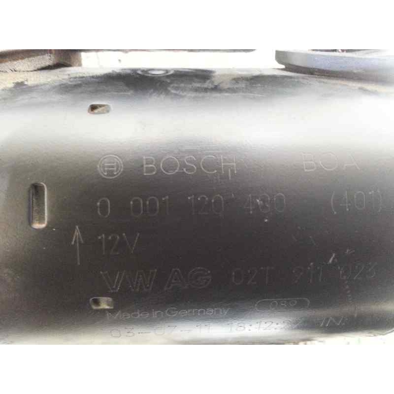 Recambio de motor arranque para seat ibiza (6l1) signo referencia OEM IAM 0001120400BOSCH 0001120400 BOSCH 