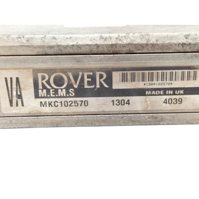 Recambio de centralita motor uce para mg serie 400 (xw) 414 si referencia OEM IAM MKC102570  