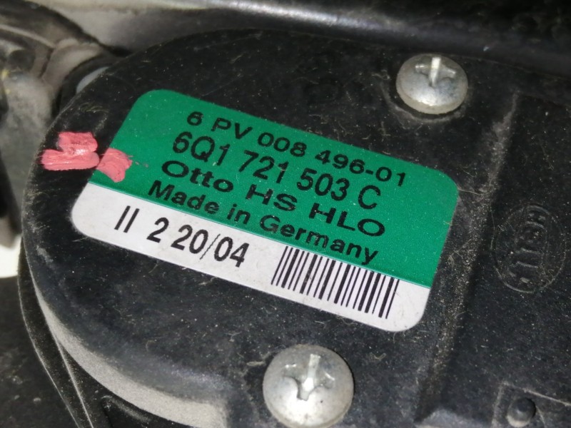 Recambio de pedal freno para skoda fabia (6y2/6y3) comfort referencia OEM IAM 6Q1721503C  