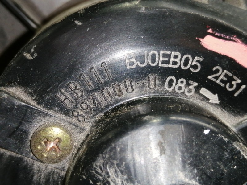 Recambio de motor calefaccion para mazda premacy (cp) 2.0 turbodiesel cat referencia OEM IAM 8940000083  