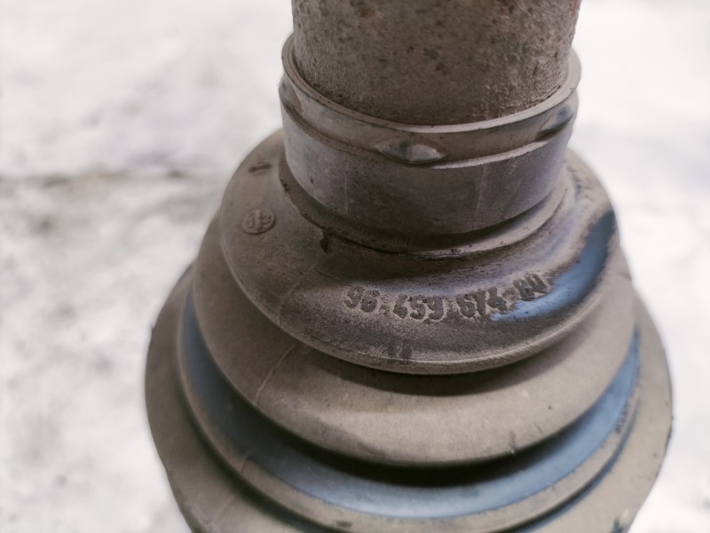 Recambio de transmision delantera izquierda para citroën berlingo station wagon sx multispace referencia OEM IAM 9645967480 9675