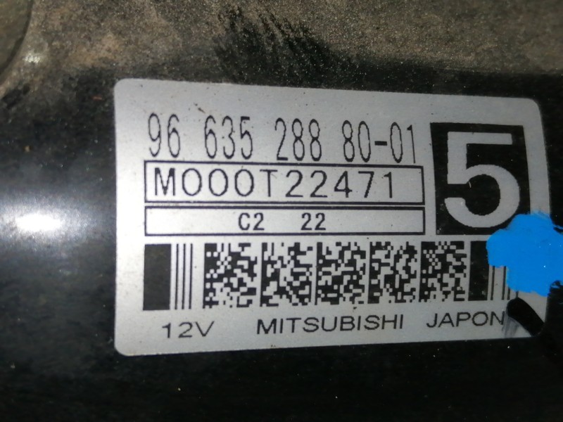 Recambio de motor arranque para citroën c4 lim. collection referencia OEM IAM 966352888001  