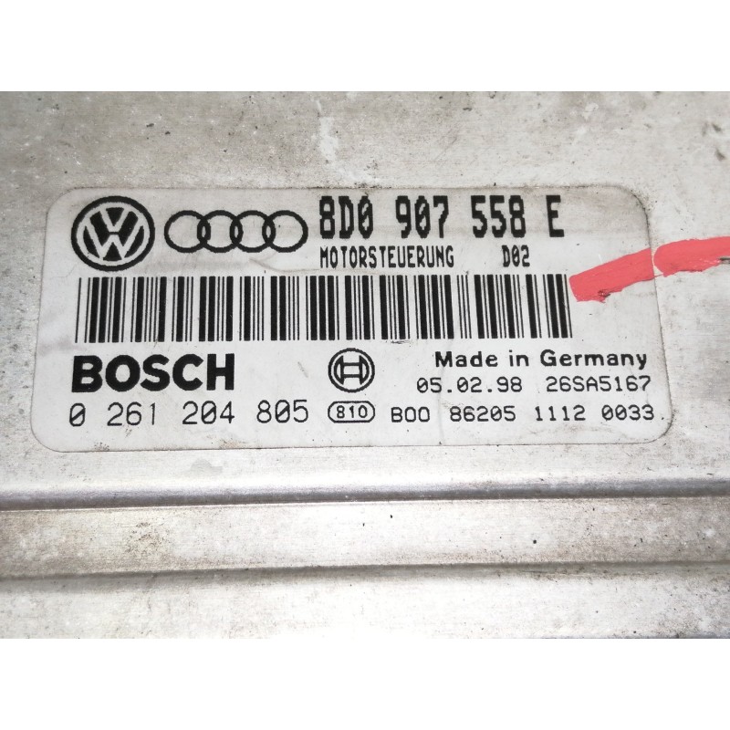 Recambio de centralita motor uce para audi a4 avant (b5) referencia OEM IAM 8D0907558E  