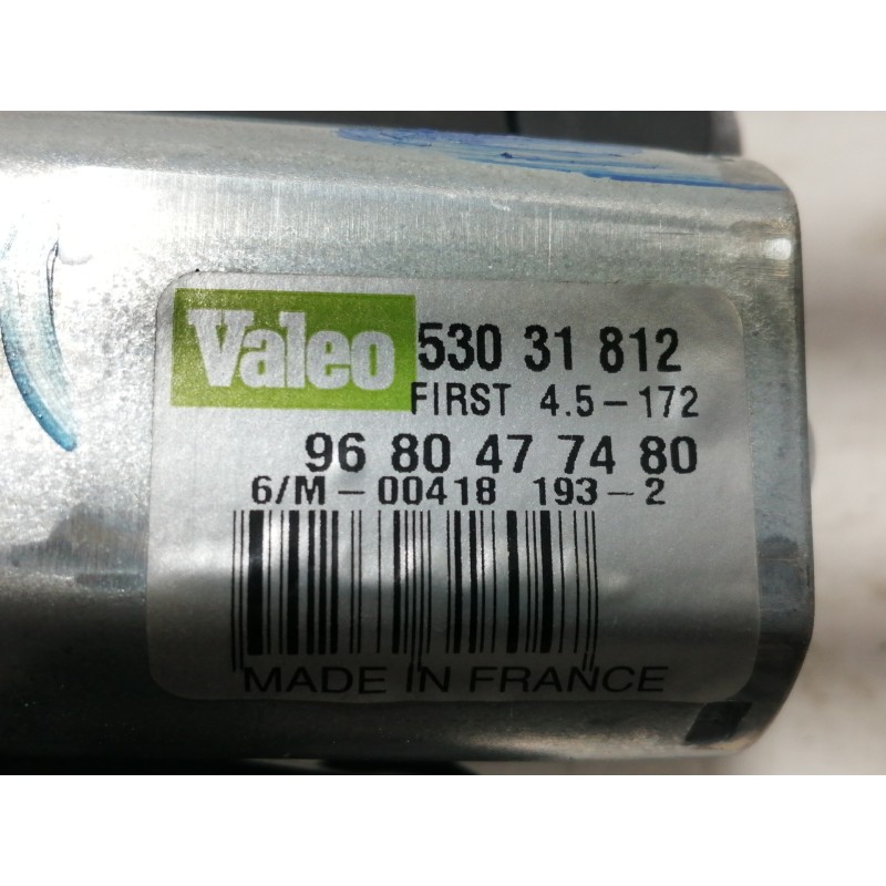 Recambio de motor limpia trasero para citroën c4 lim. collection referencia OEM IAM 9680477480 53031812 