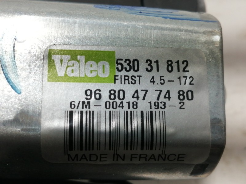 Recambio de motor limpia trasero para citroën c4 lim. collection referencia OEM IAM 9680477480 53031812 