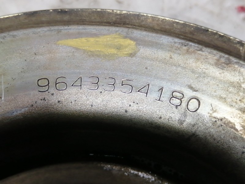 Recambio de polea cigueñal para peugeot 308 gt referencia OEM IAM 9643354180  