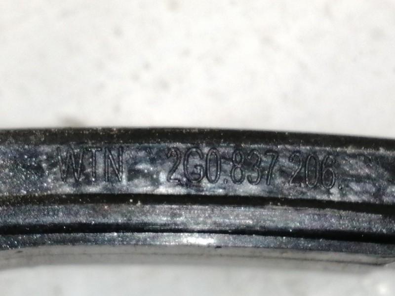 Recambio de maneta exterior delantera derecha para volkswagen polo advance referencia OEM IAM 2G0837206 2G0839168A 