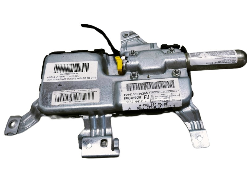 Recambio de airbag lateral izquierdo para mercedes-benz clase c (w203) berlina 220 cdi (203.006) referencia OEM IAM A2038602505 