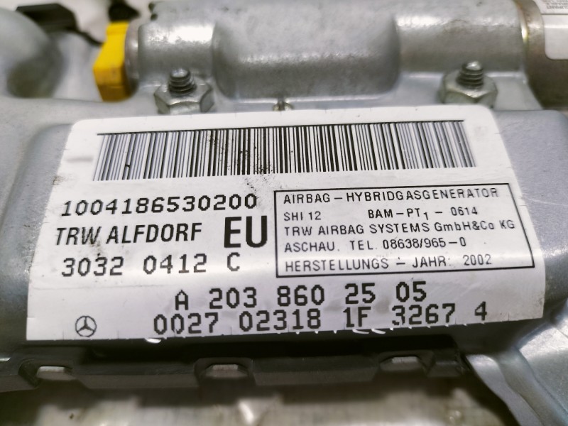 Recambio de airbag lateral izquierdo para mercedes-benz clase c (w203) berlina 220 cdi (203.006) referencia OEM IAM A2038602505 