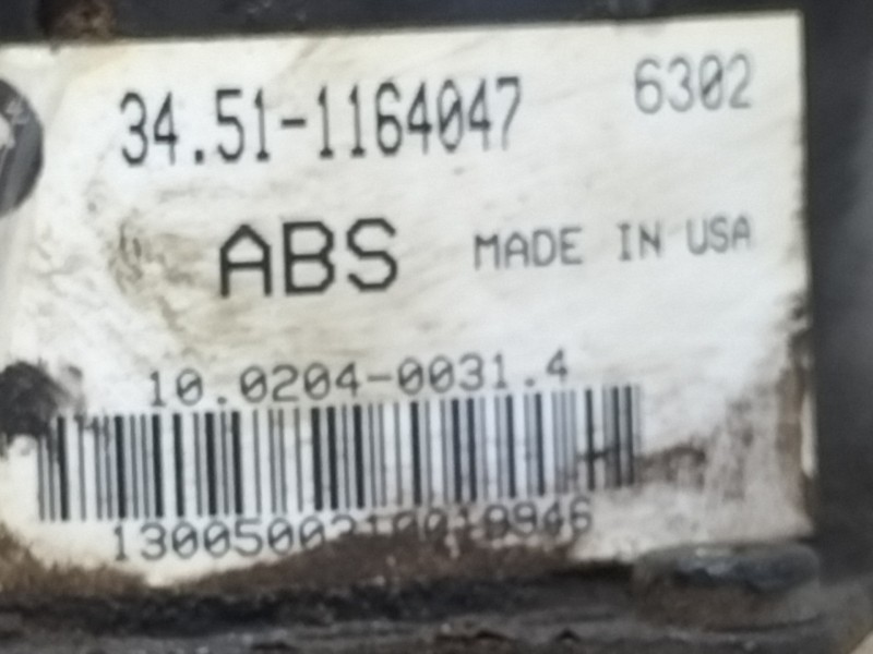 Recambio de abs para bmw serie 3 compacto (e36) 318ti se referencia OEM IAM 10020400314  