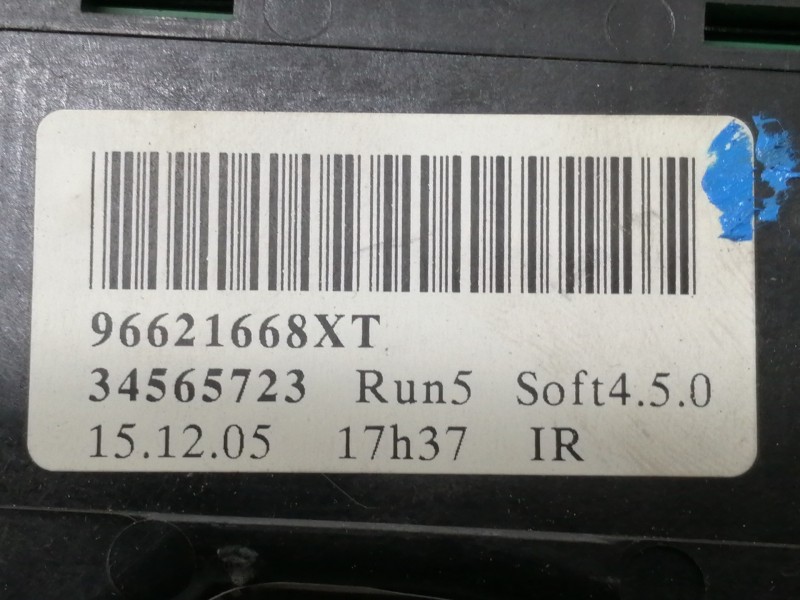 Recambio de mando multifuncion para citroën c4 berlina vtr plus referencia OEM IAM 96621668XT 34565723 