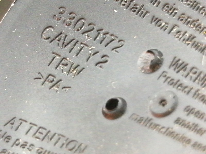 Recambio de cinturon seguridad delantero derecho para fiat stilo (192) 1.6 16v active referencia OEM IAM 33021172  