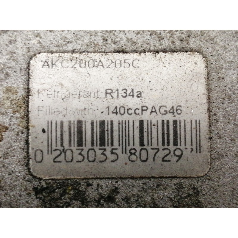 Recambio de compresor aire acondicionado para mitsubishi outlander (cu0w) 2.0 4wd referencia OEM IAM AKC200A205C 140CCPAG46 