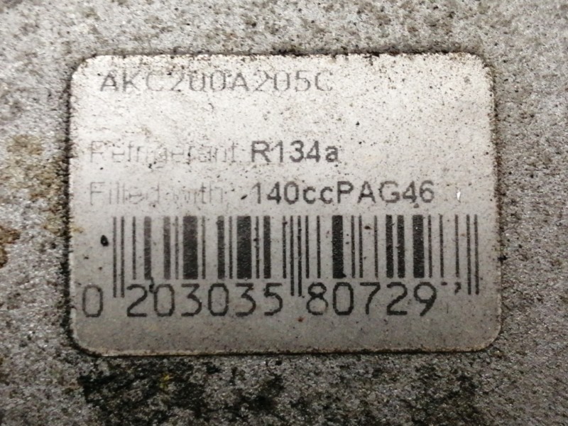 Recambio de compresor aire acondicionado para mitsubishi outlander (cu0w) 2.0 4wd referencia OEM IAM AKC200A205C 140CCPAG46 