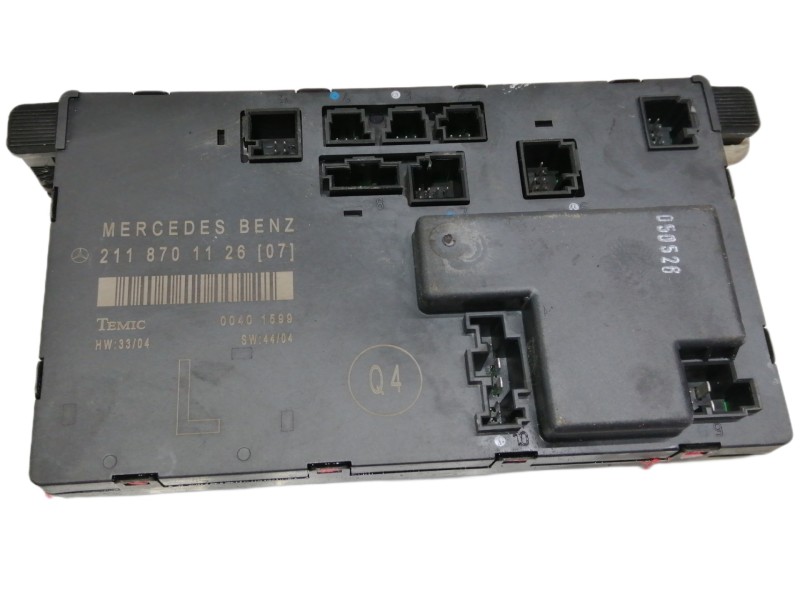 Recambio de centralita cierre para mercedes-benz clase e (w211) berlina e 320 cdi (211.022) referencia OEM IAM 211870112607 2118