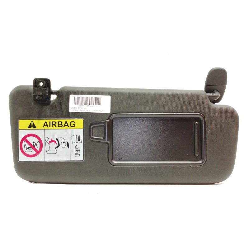 Recambio de parasol derecho para hyundai kona sle 2wd referencia OEM IAM   