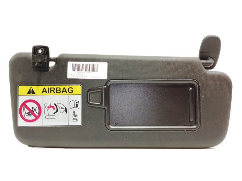 Recambio de parasol derecho para hyundai kona sle 2wd referencia OEM IAM   