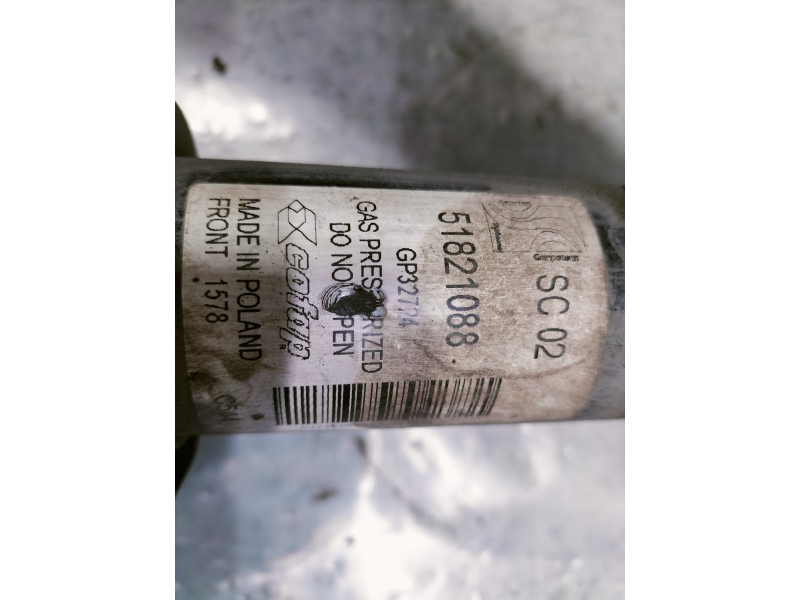 Recambio de amortiguador delantero derecho para peugeot bipper tepee basis referencia OEM IAM 51821088  