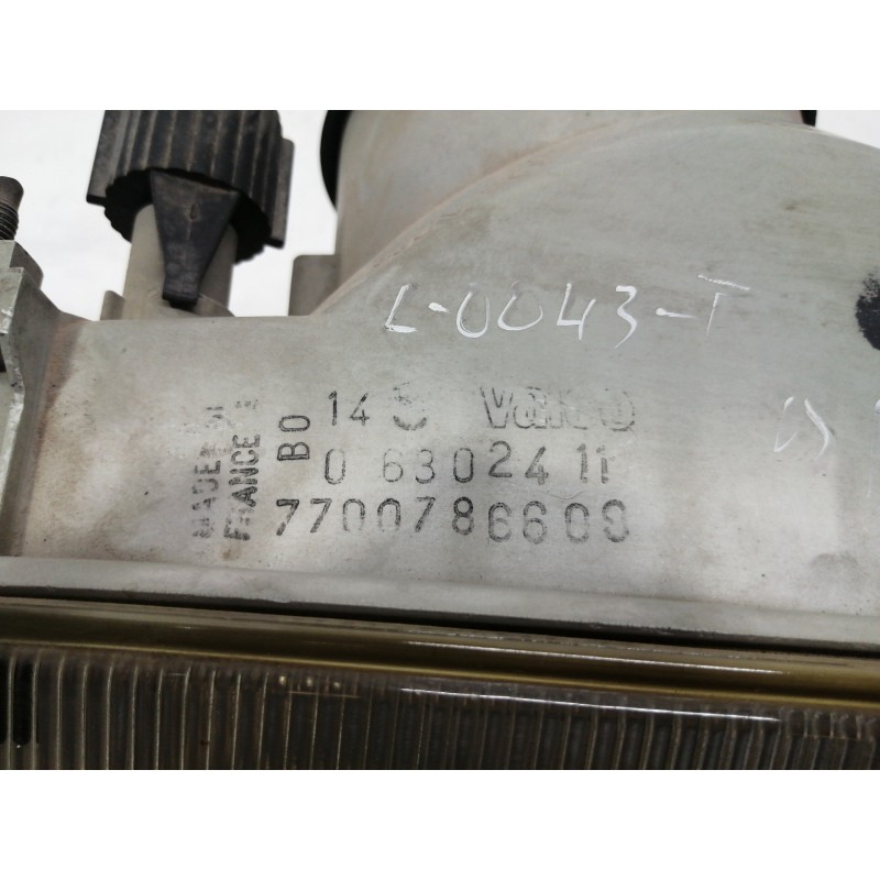 Recambio de faro derecho para renault 19 hatchback (b/c53) gtd referencia OEM IAM 7700786608 7700786608 