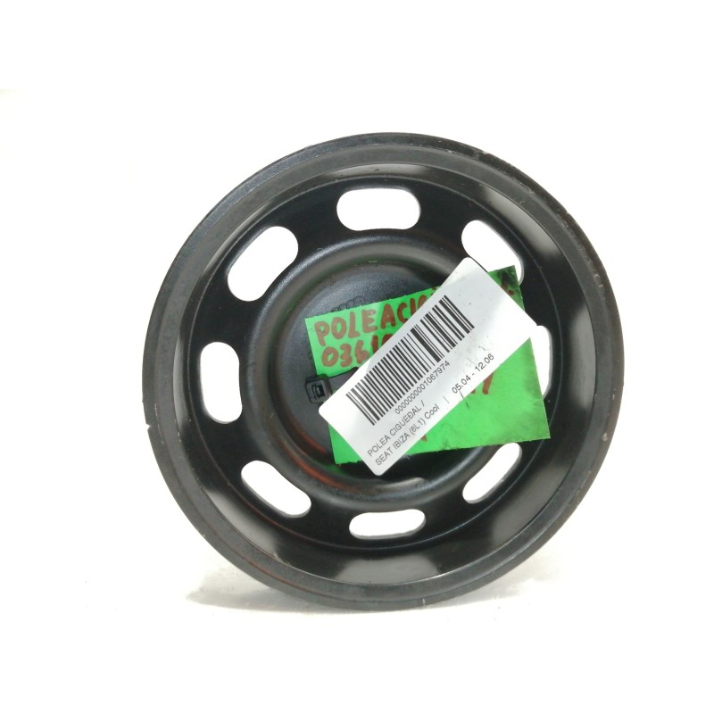 Recambio de polea cigueñal para seat ibiza (6l1) cool referencia OEM IAM 036105255C  