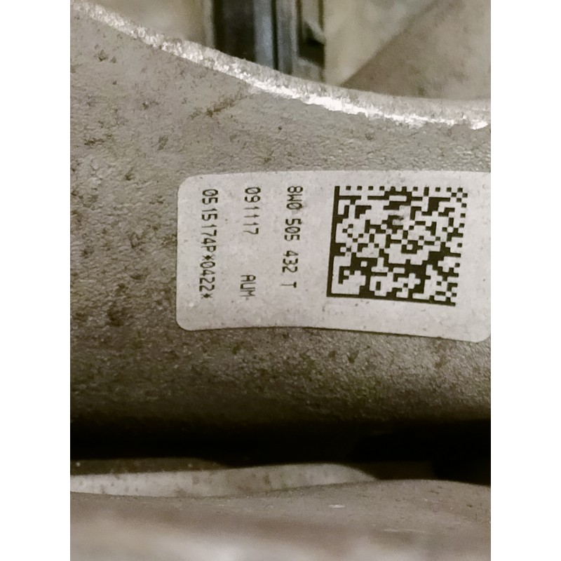 Recambio de mangueta trasera izquierda para audi a4 berlina (8w2) advanced edition referencia OEM IAM 8W0505432T  