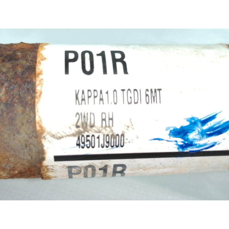 Recambio de transmision delantera derecha para hyundai kona sle 2wd referencia OEM IAM 49501J9000  