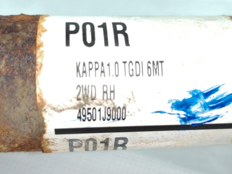 Recambio de transmision delantera derecha para hyundai kona sle 2wd referencia OEM IAM 49501J9000  