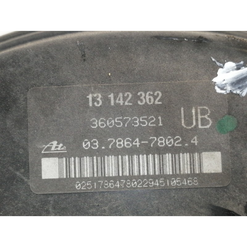 Recambio de servofreno para opel astra gtc sport referencia OEM IAM 13142362  