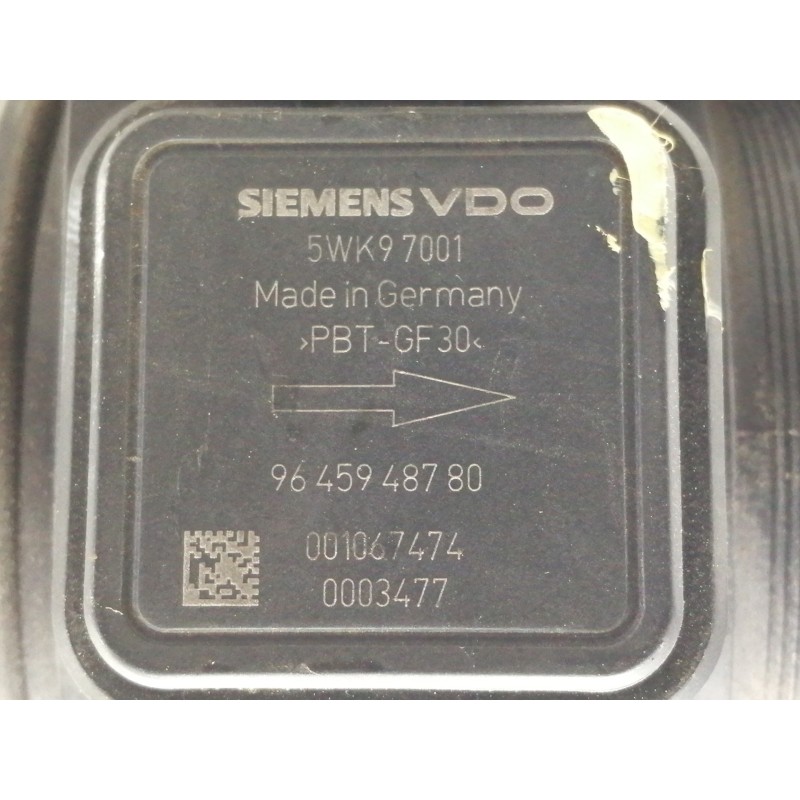 Recambio de caudalimetro para peugeot 308 premium referencia OEM IAM 9645948780 5WK97001 001067474 0003477 