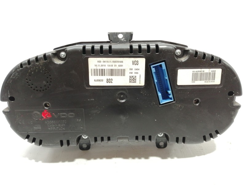 Recambio de cuadro instrumentos para seat ibiza (6j5) emoción referencia OEM IAM 6J0920802  