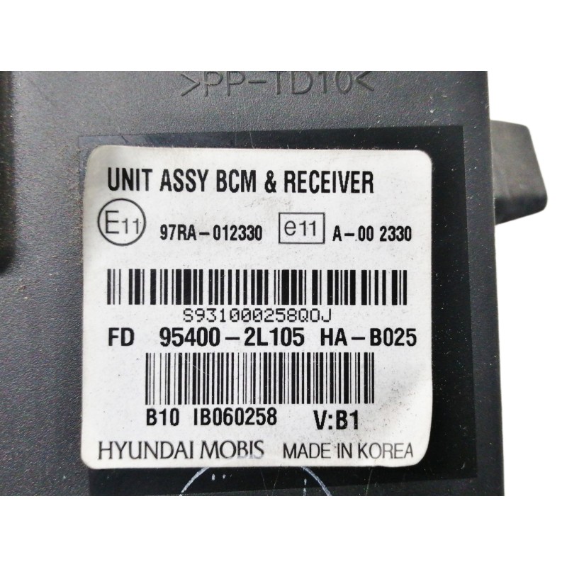 Recambio de modulo electronico para hyundai i30 classic referencia OEM IAM 97RA012330 954002L105 