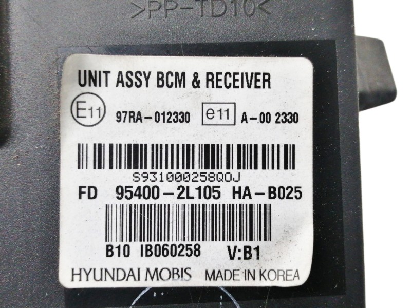 Recambio de modulo electronico para hyundai i30 classic referencia OEM IAM 97RA012330 954002L105 