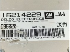 Recambio de centralita motor uce para opel astra f berlina cdx referencia OEM IAM 16214229   2