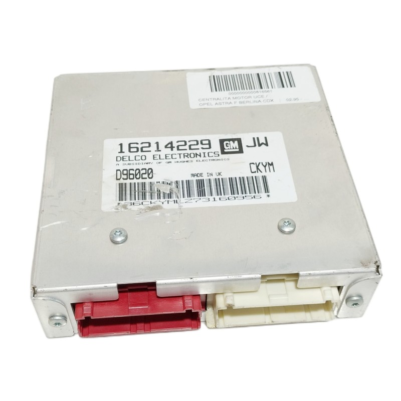 Recambio de centralita motor uce para opel astra f berlina cdx referencia OEM IAM 16214229  