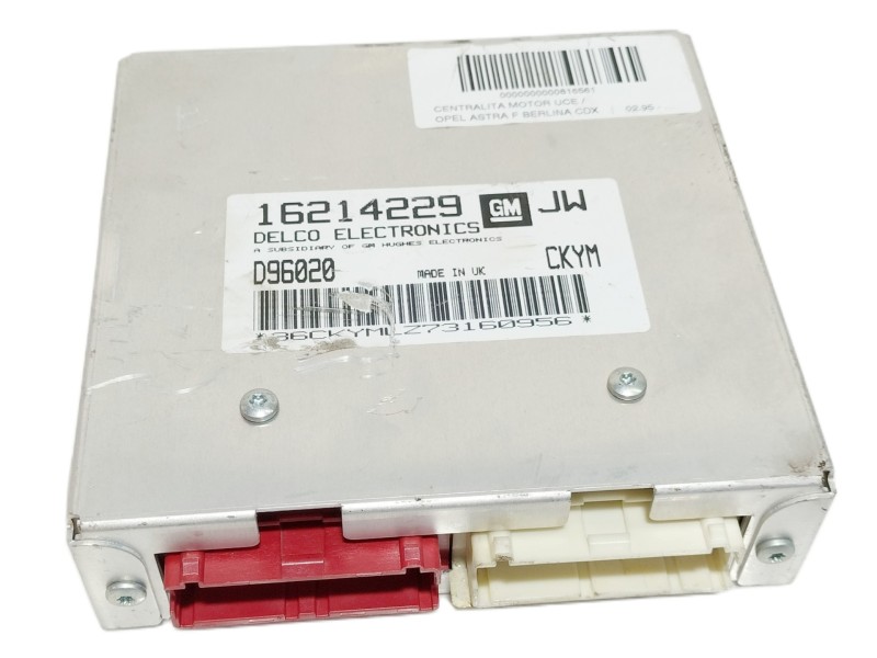 Recambio de centralita motor uce para opel astra f berlina cdx referencia OEM IAM 16214229  