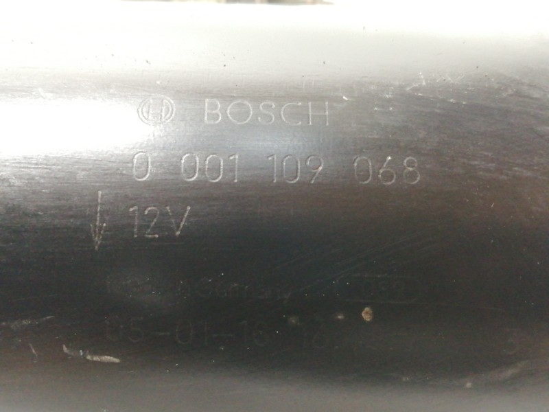 Recambio de motor arranque para opel zafira a elegance referencia OEM IAM 0001109068  