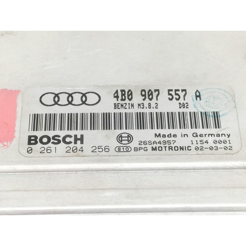 Recambio de centralita motor uce para audi a6 berlina (4b2) 1.8 t referencia OEM IAM 4B0907557A  
