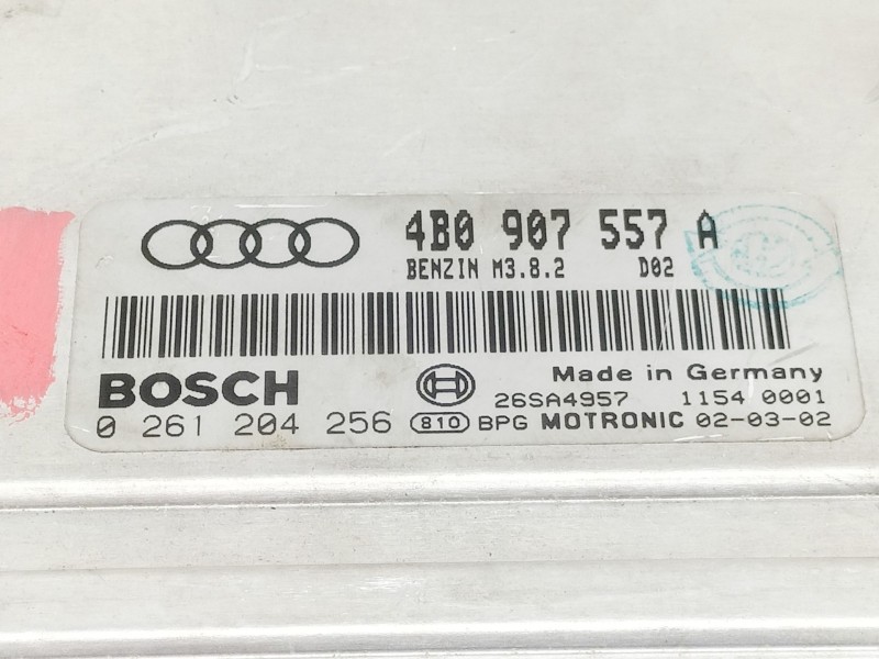 Recambio de centralita motor uce para audi a6 berlina (4b2) 1.8 t referencia OEM IAM 4B0907557A  